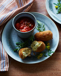 Potato and mozzarella cheese Croquets. Viks_Chile_FW_May2013